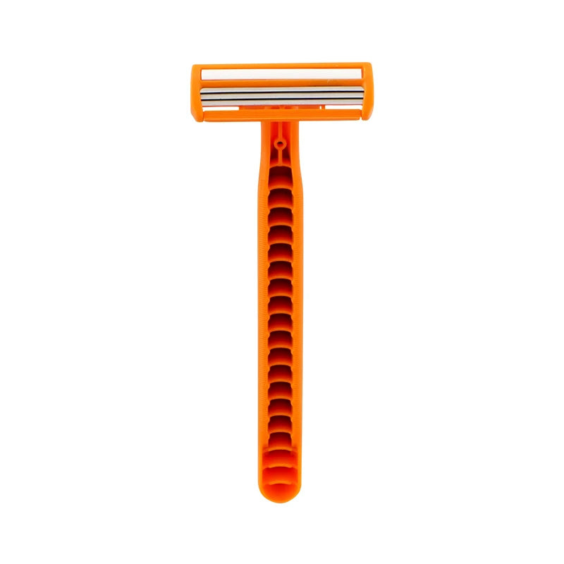 Disposable Triple Blade Razor Stainless Steel Blade Face Shaving Razor for a Smooth Comfortable Shave