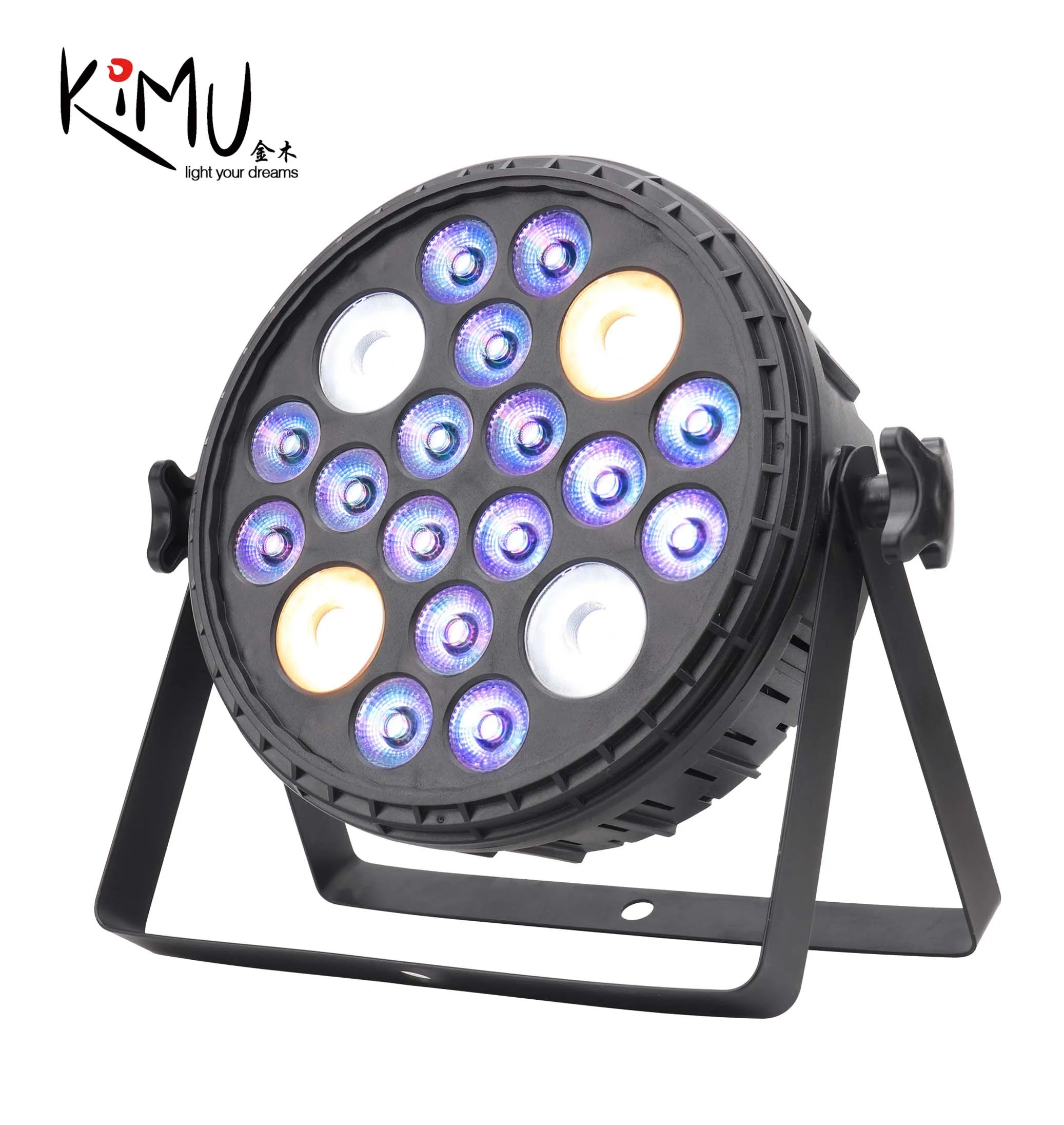 New Style Amber White  Led Cob UV Par Light