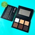 Talc Free Paraben Free Face Palette Low Moq Highlighter Makeup Private Label Make Your Own Brand Blush & Contour Powder Palette
