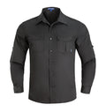 Clothing Manufacturer's Men's Quick Dry Training Shirts Stand Casual Sports Tactical Fishing Autumn Formal Plain Dyed Knitted MegaBDM