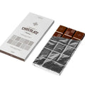 OEM Chocolate Bar Packaging Full Color Printing Waterproof Cardboard Silver Gold Foil Stamping Elegant Chocolate Bar Packaging
