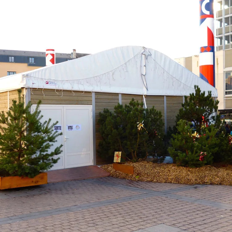 500 Seater White Pvc Roof Outdoor Big Arch Curve Tent for Exhibition