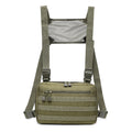 2023 Tactical Waterproof Molle Messenger Chest Sling Bag Shoulder Rig Vest Zipper Closure Premium Military Style Messenger Bag