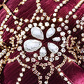 Hot-Fix Sew-On Beads Drop Shape Flatback Bling Glass Rhinestone Crystals for DIY Crafts Dress & Costume Clothes Accessories