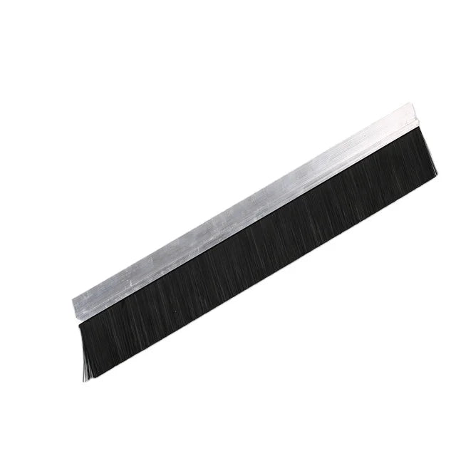Strip Aluminium Channel Door Excluder Bottom Seal Brush Wire Strip Brush