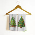 Funny Blank Polyester Waffle Easter Reusable Bakery Dish Tea Fabric Christmas Valentines Washable Sublimation Kitchen Towels