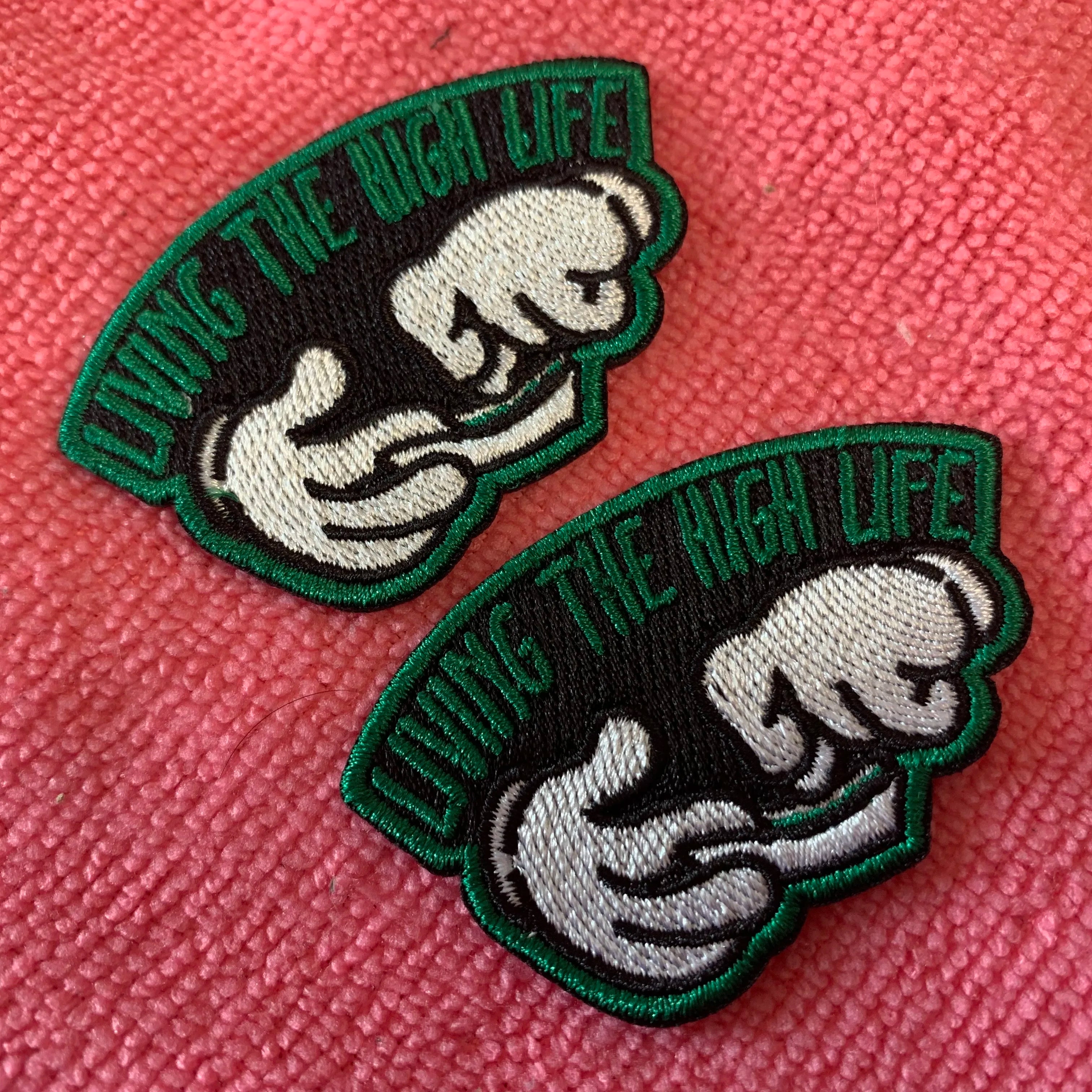 Custom Fabric Embroidered Patch for HatsSew on Embroidery Badges for Jeans