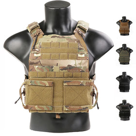Emersongear Cordura 500D Nylon Modular Tactical Vest Quick Release Chaleco Tactico Molle Combat Plate Carrier