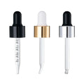 Teenitor Essential Oils Eye Dropper Pipette Dropper with Black Suction Bulb Straight-Tip Calibrated Droppers for Medicine