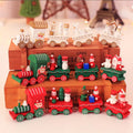 Christmas Kids Gifts Christmas Innovative Gift Decorations Children's Wooden Train Toys for Kindergarten Boys and Girls
