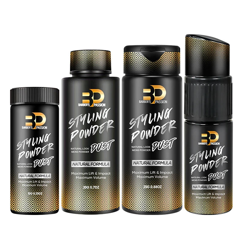 Private Label Barber Men's Hair Volumising Texturizing Powder Wax Hair Styling Products Volume Hair Texture Powder for Men