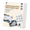 Water Soluble Durable Transfer Sticker Sheets for Lace Design Craft Label Printing Clothing Shoes & Exhibition Use