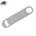 Custom Logo Souvenir Printing Bar Stainless Steel Card Beer Bottle Opener Spare Parts