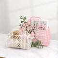 Factory Direct Selling Personalized Retro Foldable Purse Plastic Vintage Bag