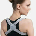 Intelligent Comfortable Posture Corrector Back Brace Smart Waist Trimmer with Convenient Belts