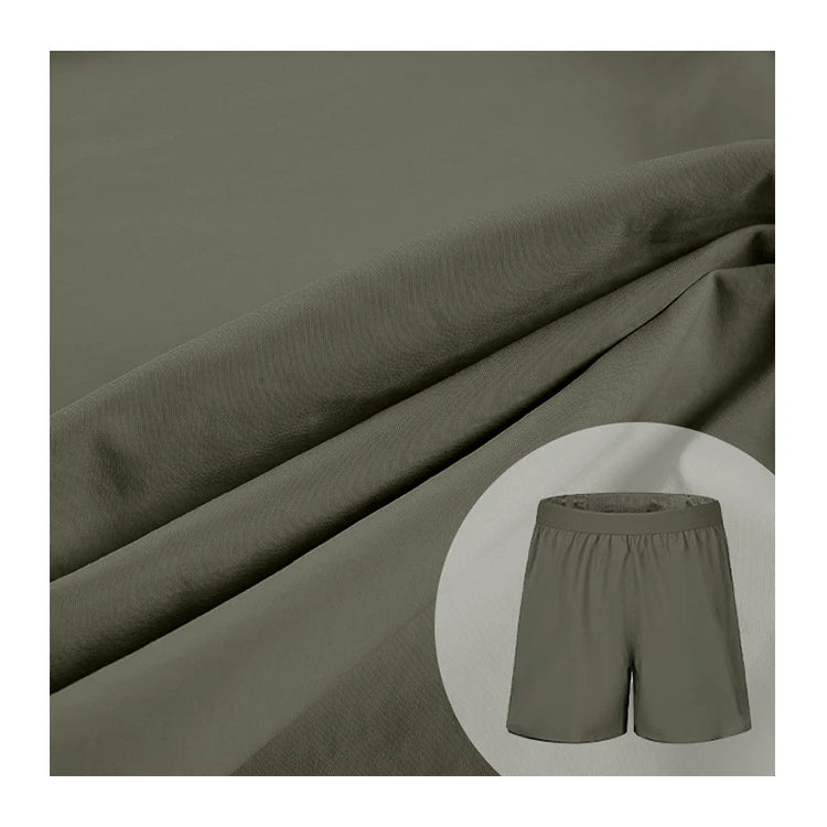 Factory Price Crinkle Taslan Fabric Warm Home Taslan Shorts Unisex Polyester Taslan Shorts for Men