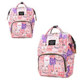 New Portable Large-capacity Multi-purpose Diaper Mummy Bag Nylon Fabric Casual Lightweight Backpack