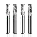 AZZKOR 2F Endmills Color-Ring Coating Tungsten Carbide Aluminum Milling Cutter for CNC Mechanical TGH-HRC50