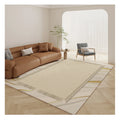 Modern Abstract Style Ultra Soft  Faux Cashmere Area Rug Carpet for Living Room