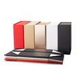 Luxury Black Book Shaped Rigid Cardboard Foldable Gift Box Custom Print Paper Magnetic Gift Box