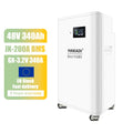 EU Stock Fast Delivery HAKADI 48V 340Ah Lifepo4 Rechargeable Battery Pack Movable for Solar System Home Appliance