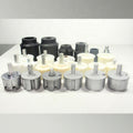 Plastic/Aluminum End Plug White Aluminum Awning Components Manual Operation for Acrylic Sail CE Certified Durable Wall-Mounted