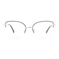 Wenzhou Sunray Designer Women Fashion Glasses Acetate Metal Glasses Frames Acetate Metal Glasses Frames