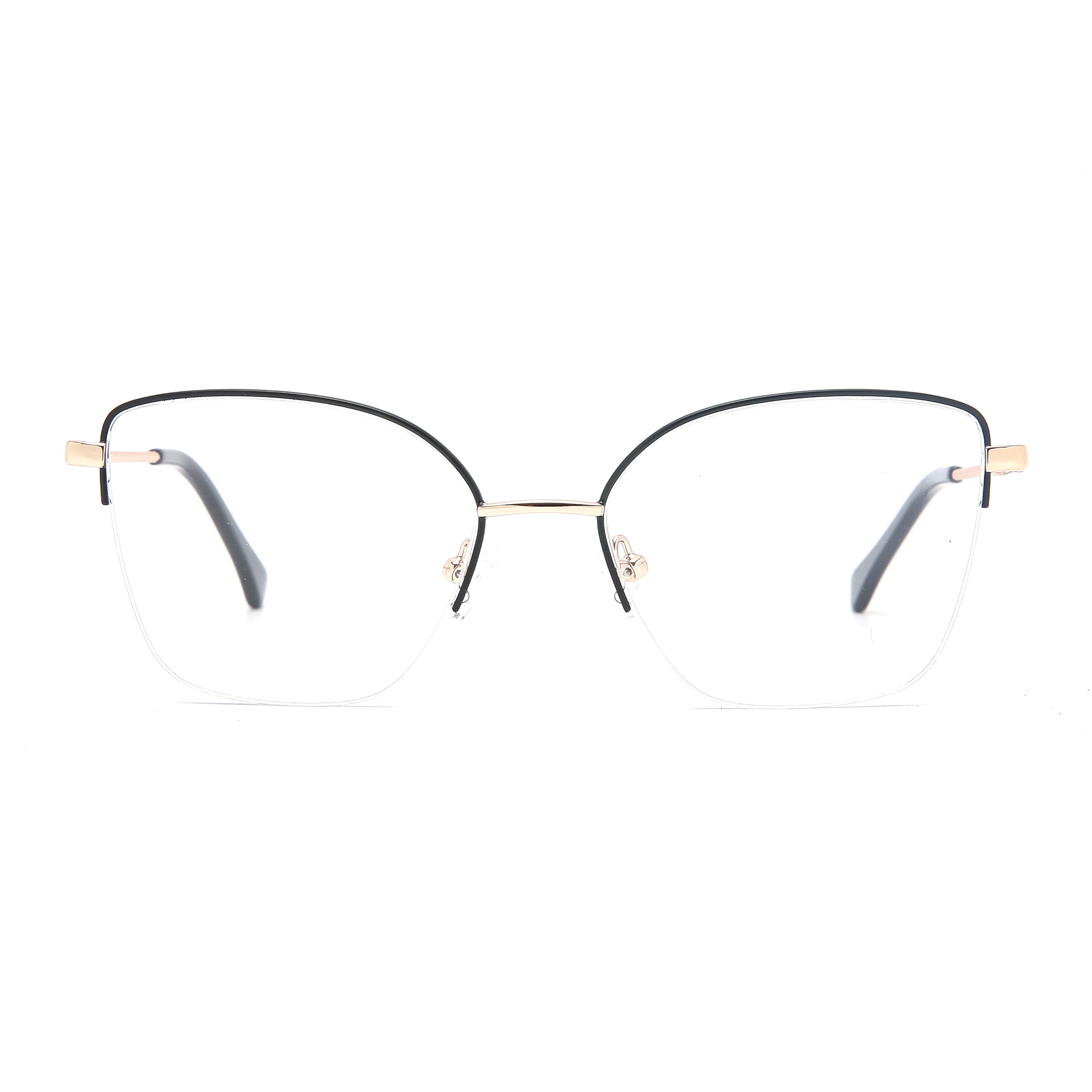 Wenzhou Sunray Designer Women Fashion Glasses Acetate Metal Glasses Frames Acetate Metal Glasses Frames