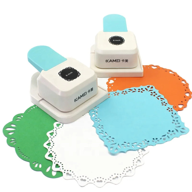 Factory Customized High-quality Universal square Craft Children's Handmade Paper Puncher Embossing Machine KAMEI Hole Holes