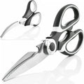 Kitchen Shears Seafood Scissors Heavy Duty Stainless Steel Multipurpose Sharp Utility Scissors