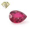 Loose Gemstone Beads Wholesale Oval Pear Cut #5 Lab Grown Ruby Synthetic Corundum Diamond