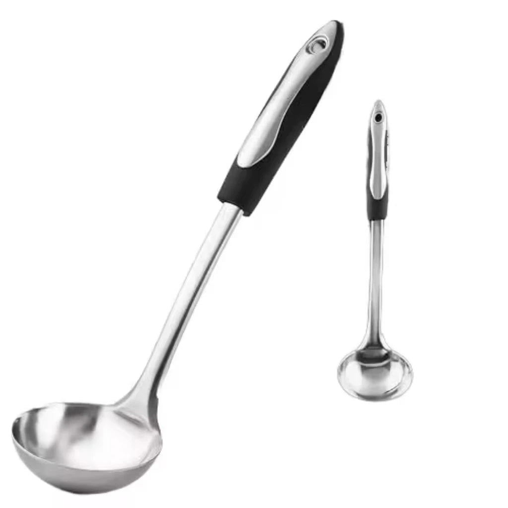 Induction Ready 430 Stainless Steel Soup Pot with Heavy Duty Capsule Bottom High Capacity Deep Stockpot for Restaurant