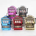 Customized Game Machine Keychain Mini Slot Machine Lucky Prize Keychain Promotional Gift Pendant Fruit Slot Machine Toy Keychain