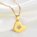 Oromo Necklace 18k Laminated Gold Joyera Anti Tarnish Jewelry Ethiopia Necklace Jewelry for Women and Men