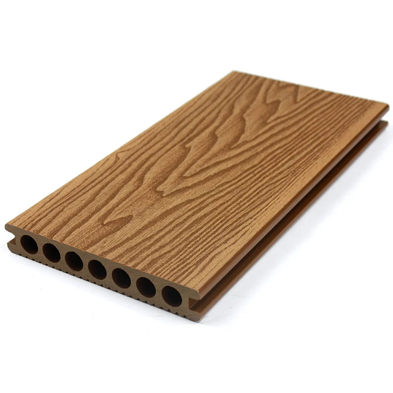 Europe Standard New 3D Embossed WPC Decking Wood Plastic Composite Engineered Flooring Outdoor Frost Resistance Waterproof