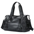 Marrant Genuine Leather Sports Gym Tote Travel Bags Men Weekender Overnight Duffle Bag Men Leather Travel Bag