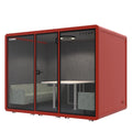 Customized 35db Soundproof Indoor Office Pod Phone Booth and Meeting Room for Sale with Fresh air System