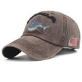 Wholesale Embroidered Women Men 6 Panel Sport Cap Fitted Baseball Hats Vintage Washed Cotton Baseball Cap