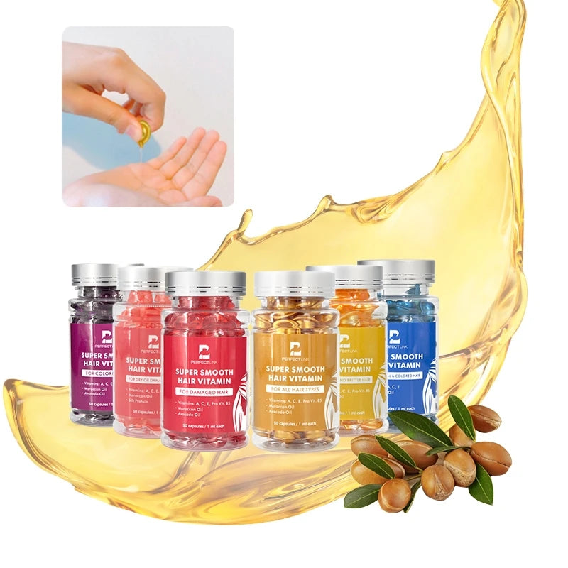 Wholesale Perfect Link Organic Morocco Argan Oil Hair Serum for Curly Hair Anti-Frizz Treatment Dry & Ingrown Hair Relief
