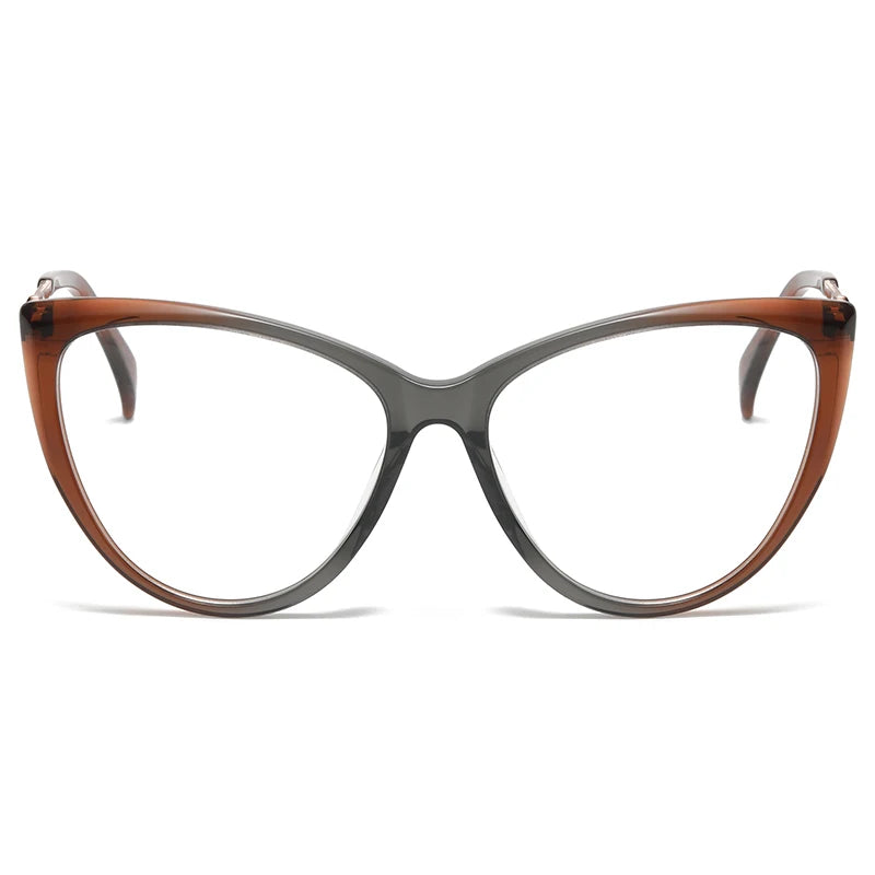 Latest Model Cat Eye Design Eyewear Acetate Lady Prescription Eyeglass Optic Glasses Frame