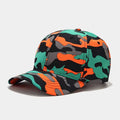 2023 New Europe USA Camo Camouflage Printed Baseball Cap Hat Women Street Trend Hip Hop Cap Summer Outdoor Sports Caps for Men