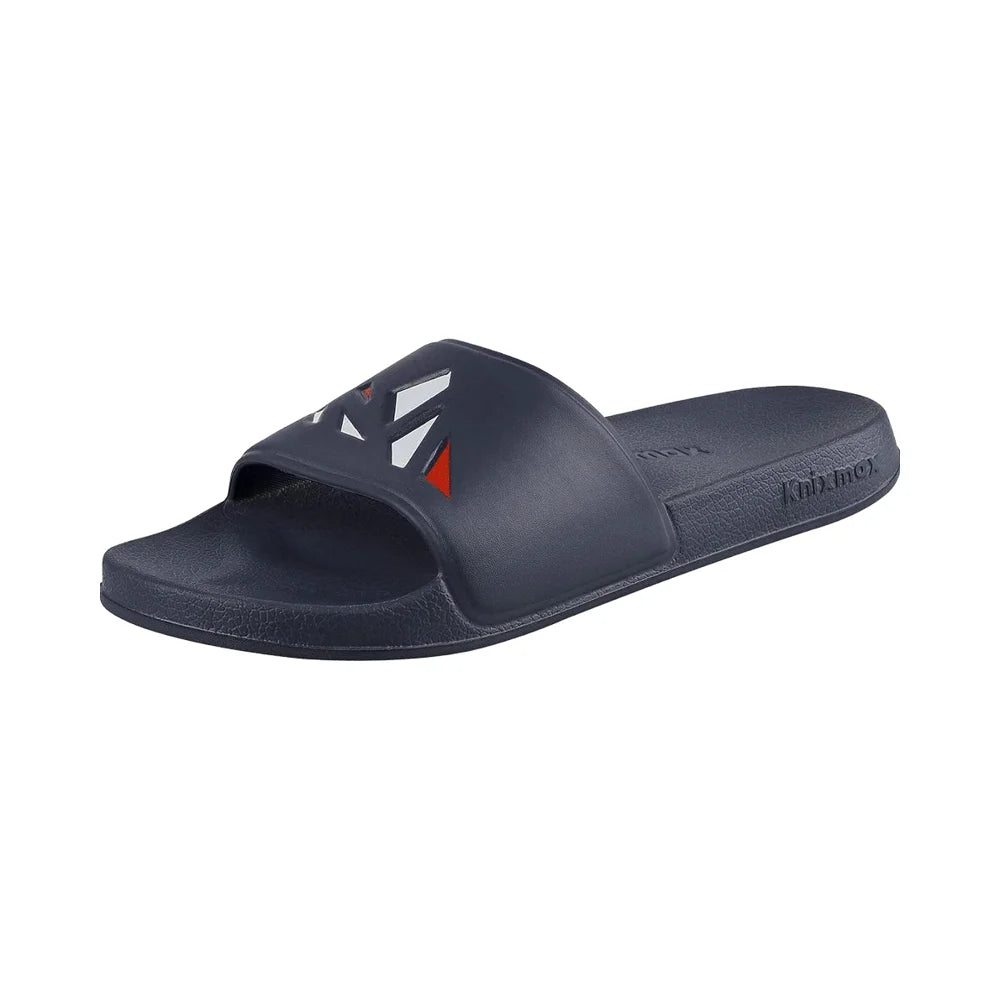 Knixmax Open Toe Summer Slippers Mules Men's and Women's Bathing Shower Beach Sandals Velcro Fastening Size 36-47