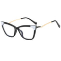 TR90 Anti Blue Light Glasses New Cat Eye Optical Frame Eyeglasses for Women