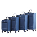 Hot Selling 4Pcs Set 20 24 28 32 Inch Trolley Suitcase Roller Luggage Bag 4 Wheels Soft Oxford Fabric Luggage