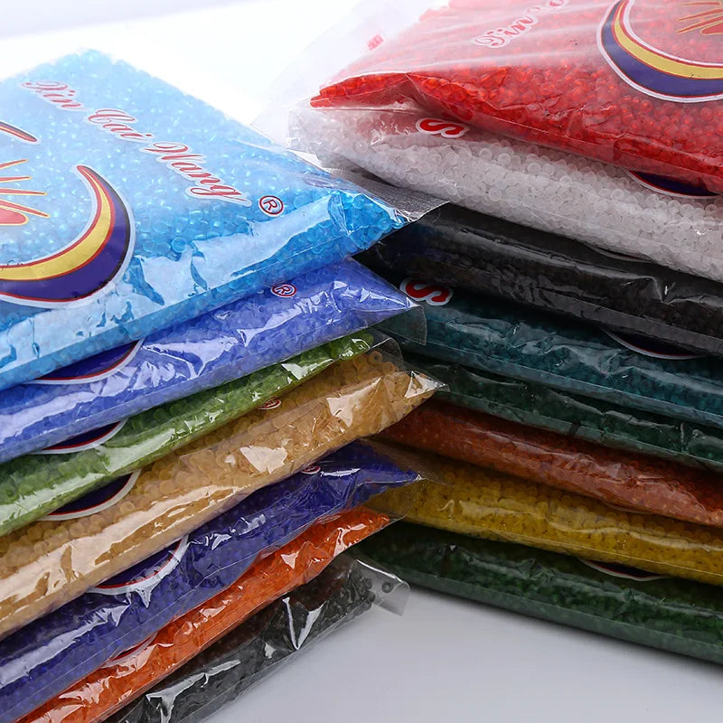 Crystal Wholesale 3mm 450g/pack Frosted Glass Seed Beads Matte Round Beads for Jewelry Making