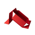 Hot Sale Paper Box Creative Red Clamshell Large Folding Packaging Magnetic Gift Box for Clothing
