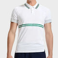 New Design Sustainable Pique Fabric Quick Dry  Men Tennis T-shirt Cool Feeling Mens Custom Golf Polo Shirt