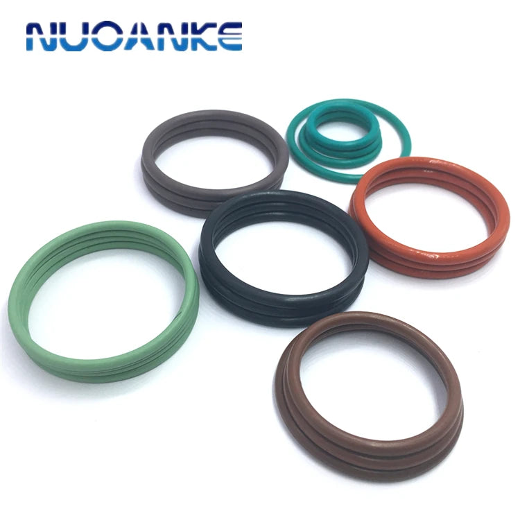 NUOANKE AS-203 568 Small O-Ring Seals Silicone FKM EPDM NBR Rubber High Temperature Automotive & Aerospace ISO Packing 7.52x3.53