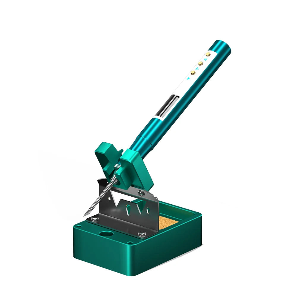 Portable Mini Soldering Iron for PCB BGA Repair Adjustable Temperature Fast Internal Welding Auto Sleep Mode Soldering Supplies