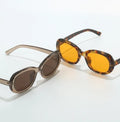 Fashion New Summer Design Custom logo Fashion Retro Oval Round Frame Women Luxury Vintage Sunglasses 2026